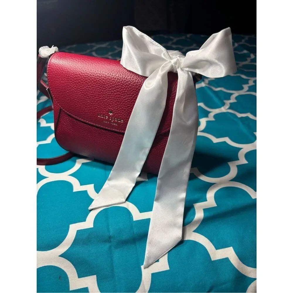 New Twilly White Satin Skinny Scarf Neck Tie Purse Bag 1.5” x 40”